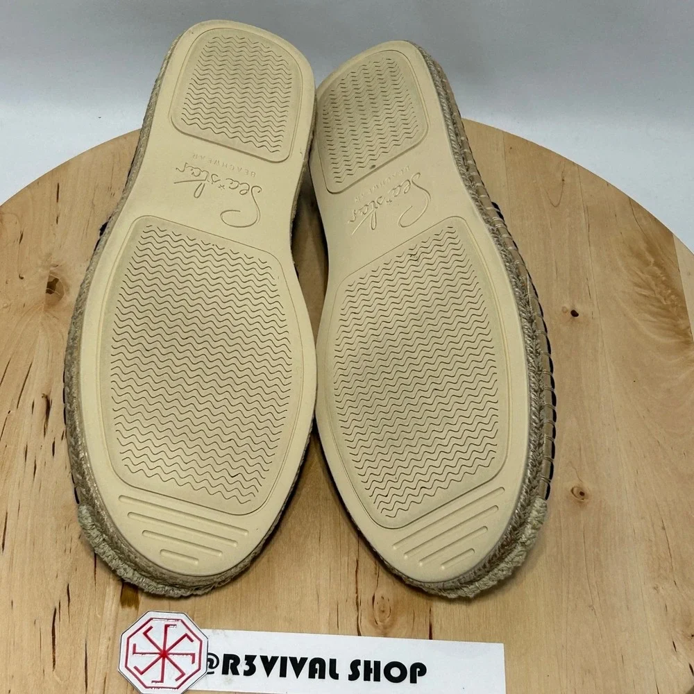 Sea Star Beachwear Beachcomber Love Flat Espadrille Water Shoes - Size 9
